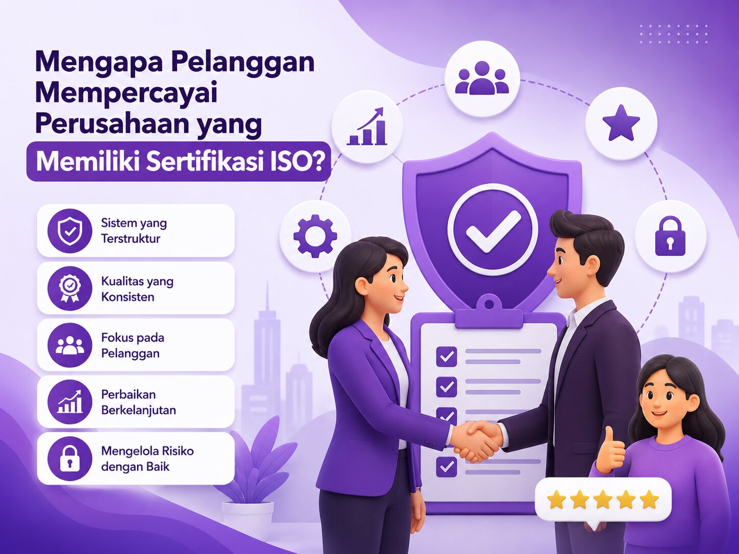 Mengapa Pelanggan Mempercayai Perusahaan yang Memiliki Sertifikasi ISO?