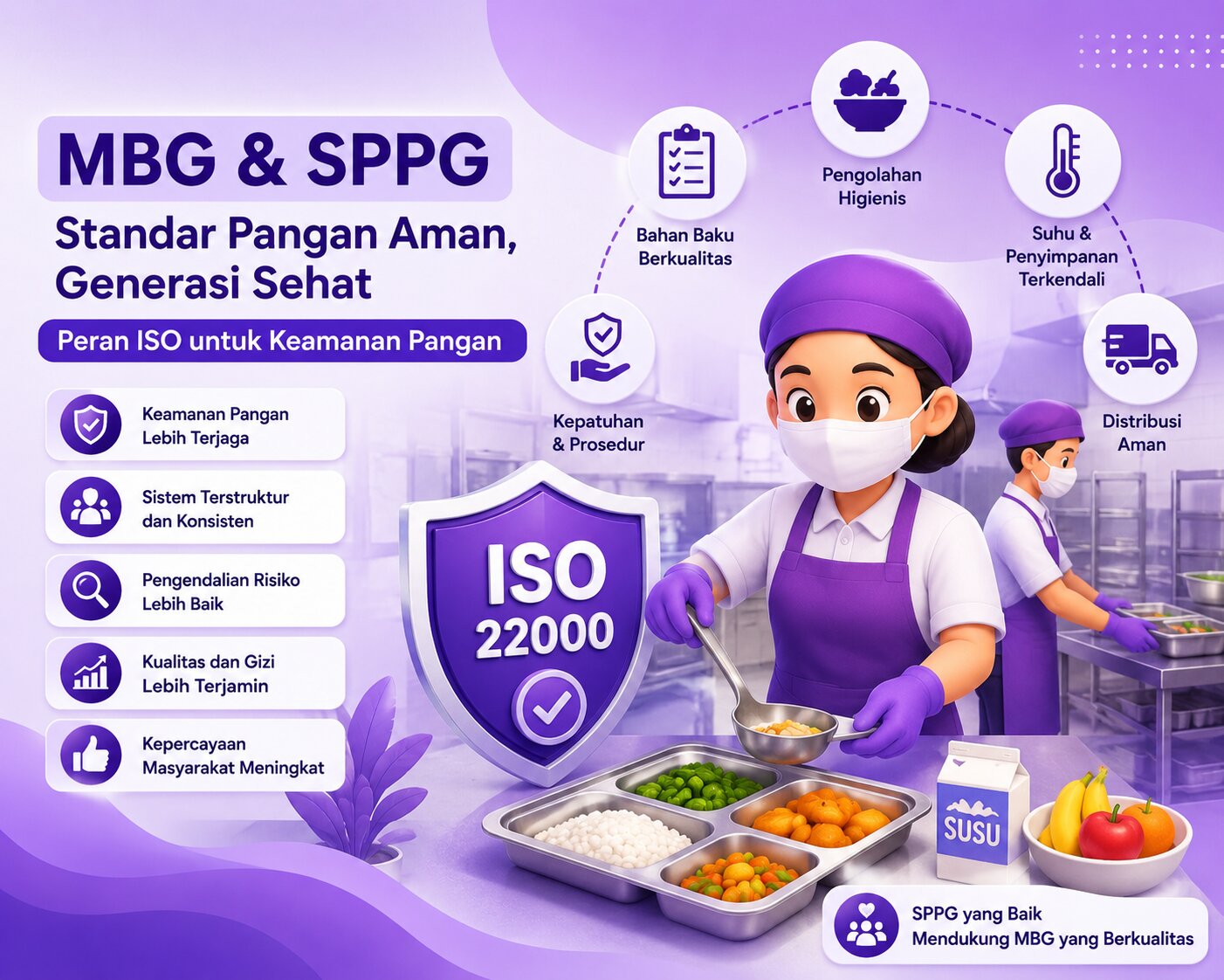 MBG dan SPPG: Mengapa Standar Keamanan Pangan Sangat Penting?