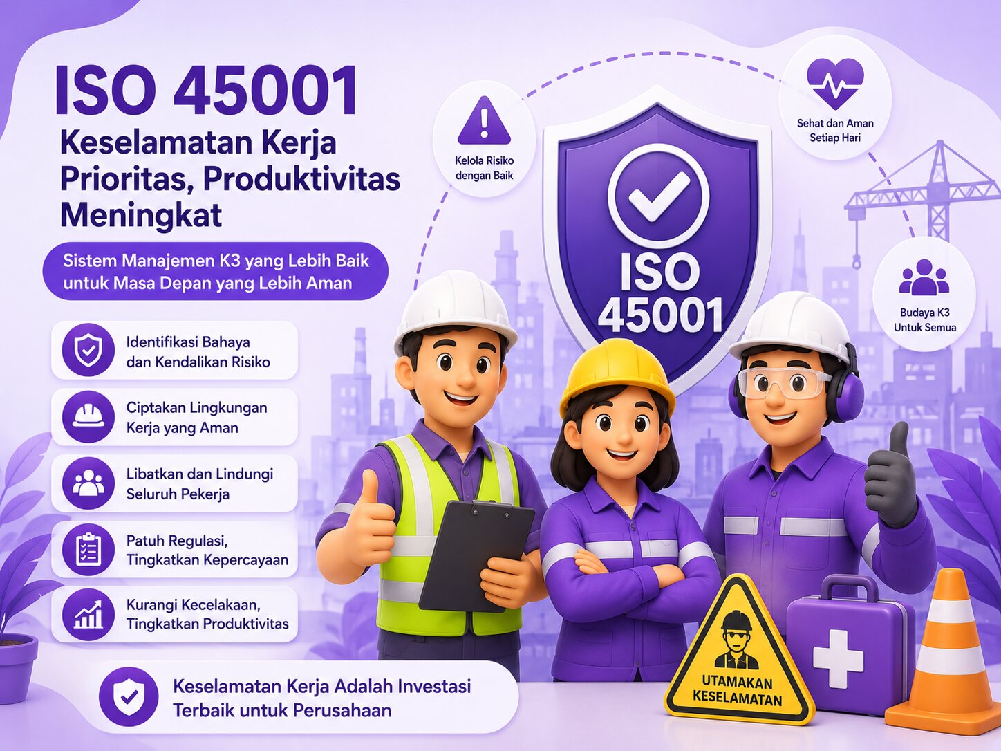 ISO 45001: Mengapa Keselamatan Kerja Penting bagi Perusahaan?
