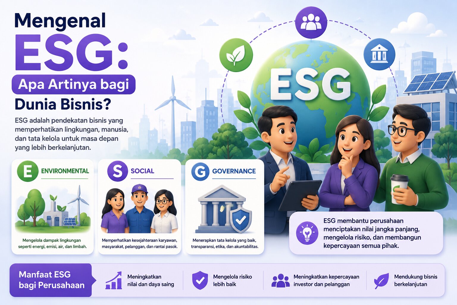 Mengenal ESG: Apa Artinya bagi Dunia Bisnis?