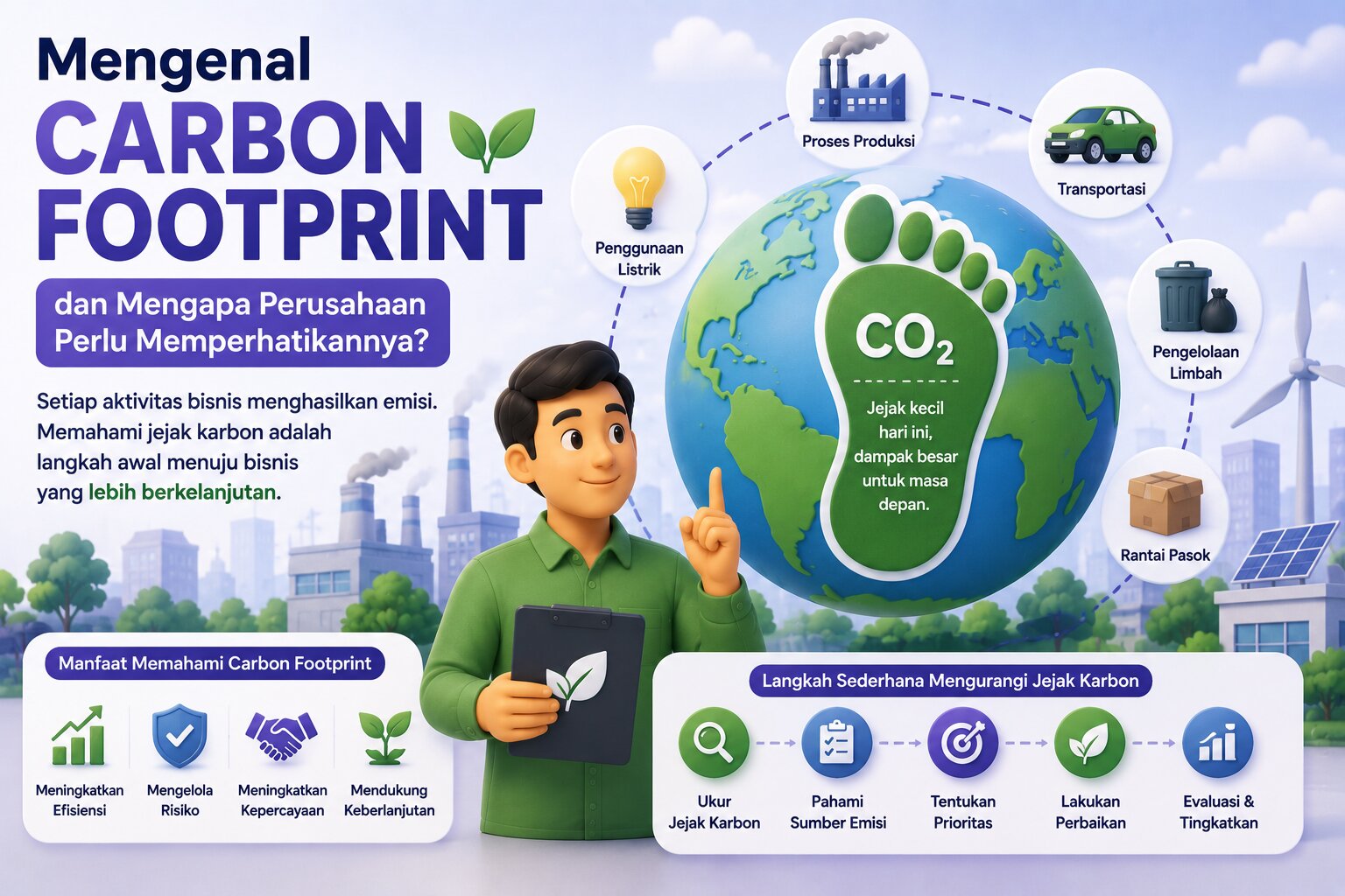 Mengenal Carbon Footprint dan Mengapa Perusahaan Perlu Memperhatikannya
