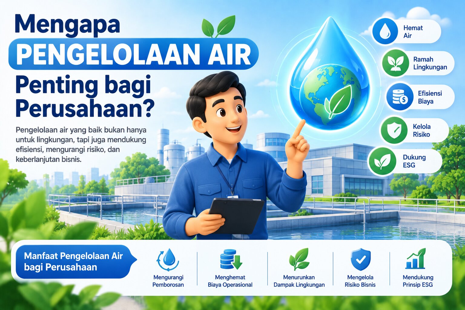 Mengapa Pengelolaan Air Penting bagi Perusahaan?