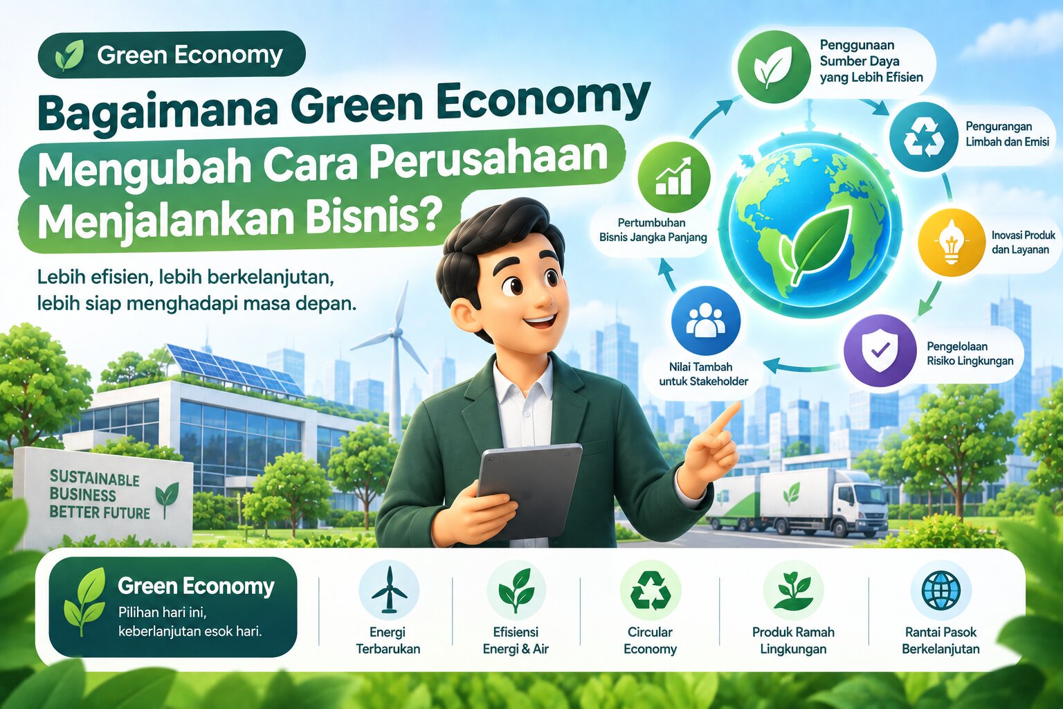Bagaimana Green Economy Mengubah Cara Perusahaan Menjalankan Bisnis?
