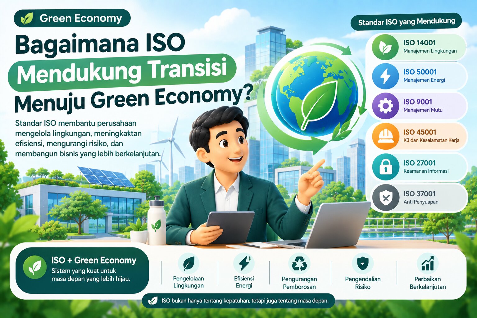 Bagaimana ISO Mendukung Transisi Menuju Green Economy?